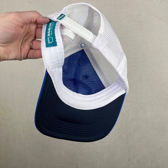 Rigwa Life “keep life fresh” mesh snapback adjustable ball cap one size nwot - Picture 2 of 4